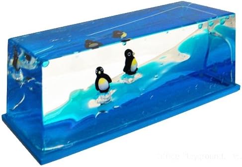Alpi International, Ltd. Penguins de peso de papel de onda