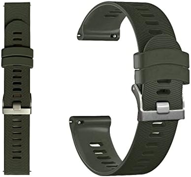 Sawidee colorido 20mm Watch Bands Strap for Garmin Forerunner 245 245m 645 Música Vivomove 3 HR Sport Silicone
