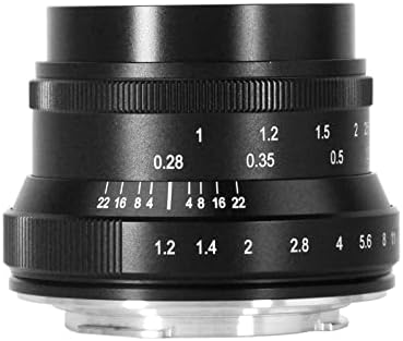 7artisans 35mm F1.2 Mark II APS-C Lens de abertura maiores compatíveis para câmeras Sony E Mount Mirrorless