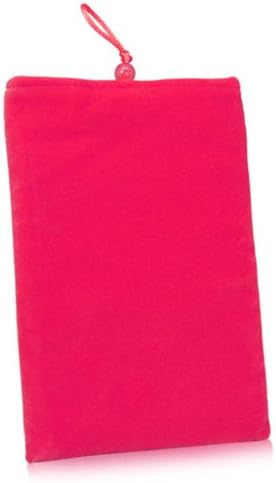 Caixa de ondas de caixa compatível com LG G Pad 7.0 - Bolsa de veludo, manga de saco de tecido de veludo macio com cordão para LG G Pad 7.0, LG G Pad F7.0 | G pad 7.0 - Cosmo rosa