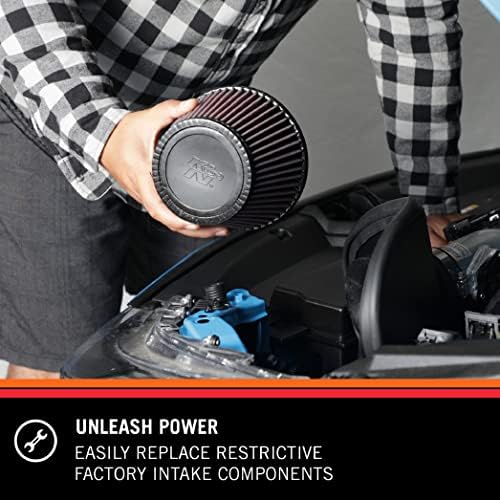 Filtro/ respiro de ar de ventilação da K&N: Alto desempenho, premium, lavável, filtro do motor de