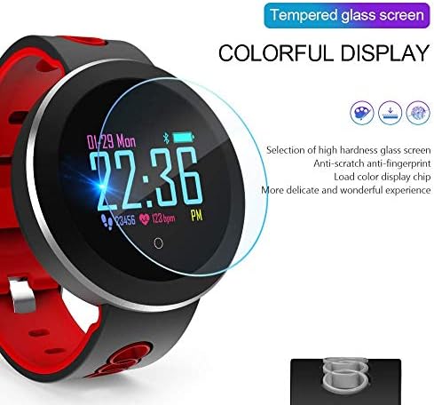 Atividade da tela colorida do smartwatch, TStracker à prova d'água Vigilância do sono de fitness para homens para crianças para iOS Android