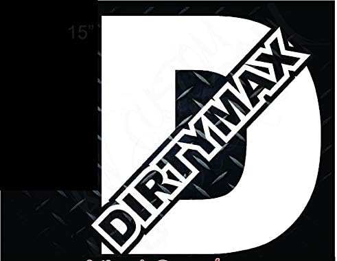 Dirtymax Duramax D adesivo de vinil Turbo Diesel Truck 4x4 2500