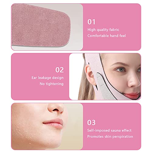 Powder+Cinza Face elevador Máscara Redutor de queixo Novo acabamento liso Tamanho livre V Faca Bandagem Ferramenta