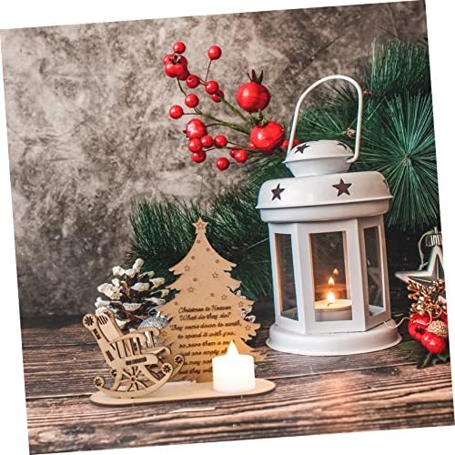 Besportble 1pc Ornamentos de Natal para Mesa de Desktop Decoração de Natal Árvore de Natal Miniatura