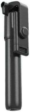 Cinco domínios Sticks Selfie Stick Tripé com controle remoto sem fio, Mini Expandível 4 em 1 Selfie Stick 360 ° ROTAÇÃO POLENTE
