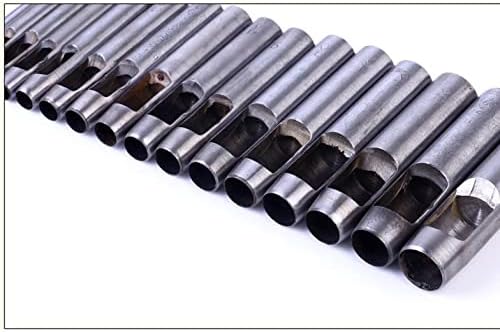 Ganfanren 1pc 0,5-25mm Aço redondo poços de orifício Toos Tool Ferramentas de perfuração Diy Manual