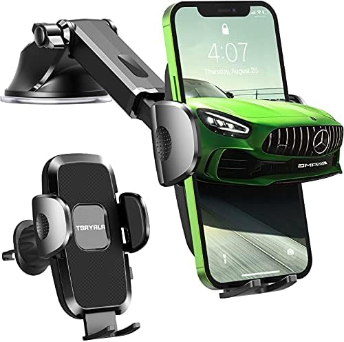 Suporte de telefone celular TSRYRLR para carro [Ultra-estável] Montante de telefone para carro