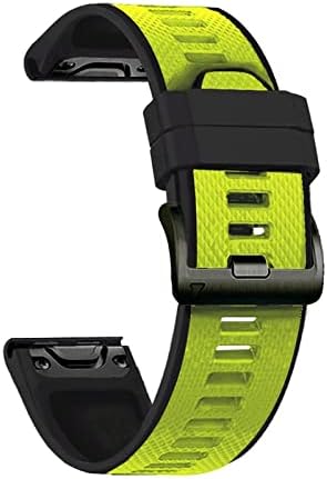 VBWVA 22 26mm Soly Silicone Sport Strap para Fenix ​​6 6x Pro Watchband Rick Release para Garmin Fenix ​​5 5x PLUS 3 HR D2 MK2 935 Bracelete