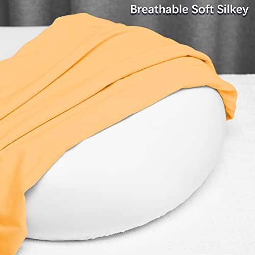 Travesseiro de espuma de memória keepmov: travesseiro de seda macia suave para almofadas de espuma Durável Durável Deixe a fronha lavada