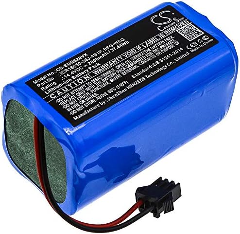 Cameron Sino Novo ajuste da bateria de substituição para Ecovacs CEN360, CEN361, DEEBOT CEN546, DEEBOT