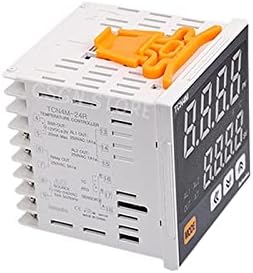 Controlador de temperatura W72 x H72 Display dual 4 dígitos Relé de controle PID e saída SSR 2