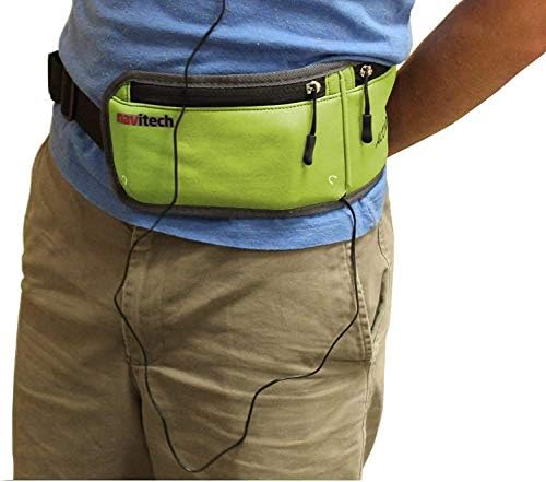 Navitech Green Mp3/MP4 Running/Jogging Water resistente a cintura/cintura compatível com o CFZC 16 GB