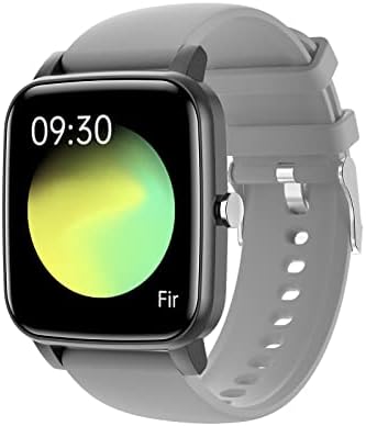 Relógios inteligentes para homens, mulheres, smartwatch de 1,5 polegadas de saúde quadrada com freqüência