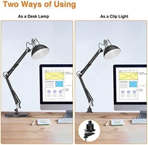 Lâmpadas de mesa de Lepower, lâmpada de leitura para o quarto, sala de estudo e escritório