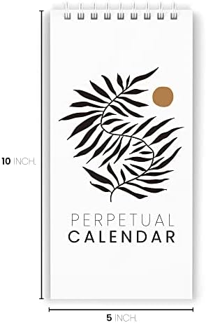 Calendário perpétuo, planejador mensal e diário para datas importantes, aniversários, lembrete de aniversário,