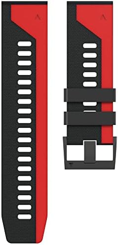 Ghfhsg 26 mm 22mm Watch Watch Band para Garmin Fenix ​​6x 6 Pro 5x 5 mais 3 HR 935 Enduro tiras
