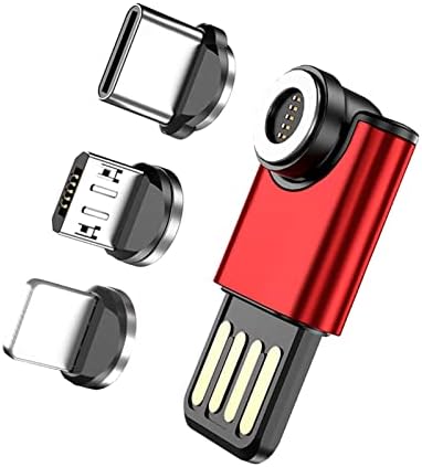 3 em 1 adaptador de sucção magnética Adaptador USB Adaptador de sucção magnética universal funciona com todos os dispositivos KR8