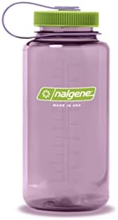 Nalgene sustenta a garrafa de água sem bpa tritan, 32 oz, boca larga, pomba cinza e hidrapak watergate