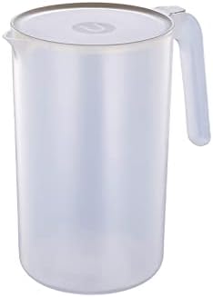 LIGADO A jarra plástica de 2,5 litros com tampa de tampa de garra e ecologicamente corretas misturam o