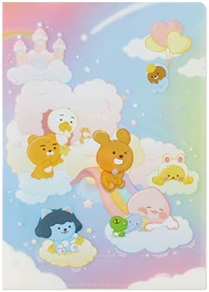 Kakao Friends Official- Baby Dreaming 2 Pocket Plastic Index Arquer Solter, A4