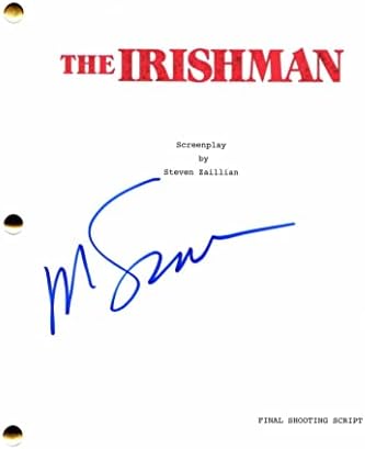 Martin Scorsese assinou autógrafo The Irishman Full Movie Script - Boxcar Birtha, ruas Mean, Alice não mora