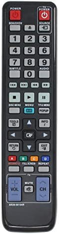 Ak59-00104R Substituição de controle remoto-Compatível com Samsung BDC5500/XTC Blu-ray DVD Player
