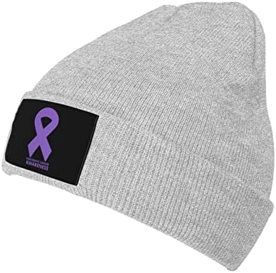 Pâncreas Câncer Consciência Ribbon Men & Women Beanie Cap Hat Hat Knit Capulh Capulh Cap