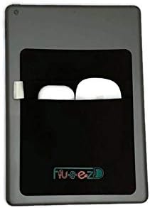 Caixa de disco rígido externo Fusezd- 2 bolsa adesiva de bolso para cabos, fones de ouvido, vagens de ar, lápis de caneta, pequenos itens pessoais, baterias, mouses | para MacBook, iPad, HP, qualquer dispositivo