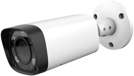 Valucam 4MP Bullet Poe IP Câmera - Starlight 2,7-13,5 mm Motorized 5x Zoom óptico de segurança externa Câmera de segurança Ir Night Vision H.265, IP67 à prova d'água, WDR, 3D DNR