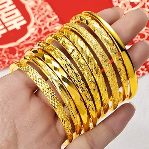 Pulseira de joias holibanna pulsão de joias de ouro pulsão aberta bracelete chinesa bracelets tradicionais