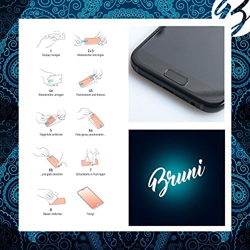 Protetor de tela Bruni Compatível com Rollei ActionCam 560 Touch Protector Film, Crystal Clear Protection