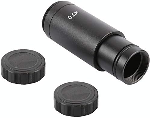 Adaptador de microscópio de Ranjaner para câmera CCD 0,5x C Montagem de montagem Digital Adaptador de lentes de microscópio de microscópio de microscópio
