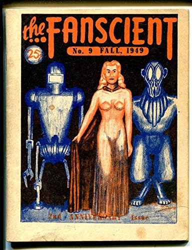 Fanscient #9 1949-robert Heinlein Checklist Fanzine-VG/FN