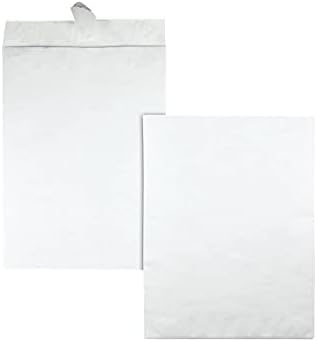 Survivor R5106 Tyvek Open-end Jumbo Mailers, Plain, 14-1/4 polegadas x20 polegadas, 25/bx, branco