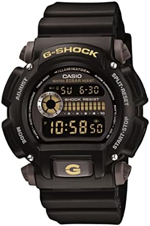 Casio Men 'G-Shock' Quartz Resin Sport Watch, Black