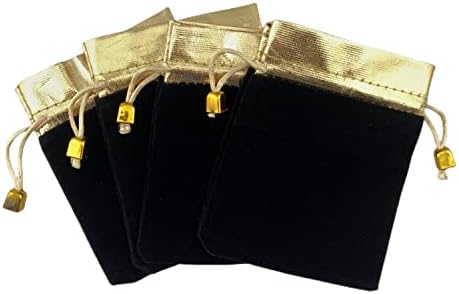 Pacote de palmhomee de 12 sacos de veludo bolsas de veludo bolsa de veludo para casamentos e festas de jóias