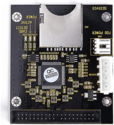 CSyanxing 1 * 128 GB de cartão SD para adaptador de interface masculino de 3,5 IDE Conector de energia 4pin