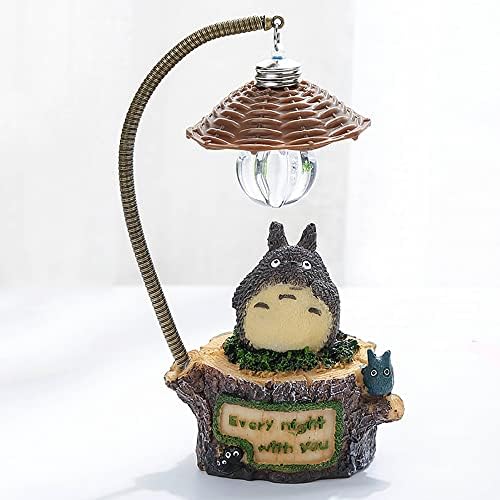 Totoro Night Light Mini Lamp Crafts Toys for Children Gift, Nightlight for Home Garden Decoration