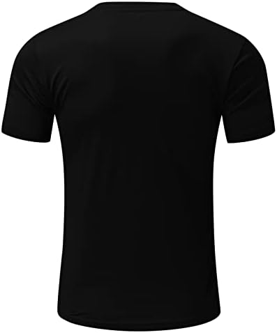 Camisetas de manga curta masculinas HDDK, 2022 Novo Carta de Verão Print Crewneck Camise