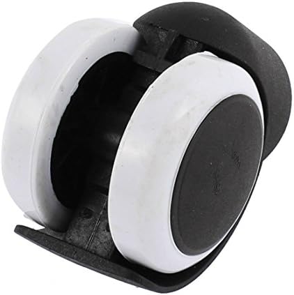 Aexit Office Chair Casters 10mm Thread Haste 360 ​​graus Conector Placa de roda Colega giratória giratória