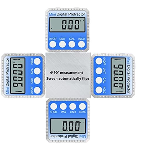 N/A 360 ° Mini Transferidor digital de alta precisão Goniômetro eletrônico inclinômetro Caixa de