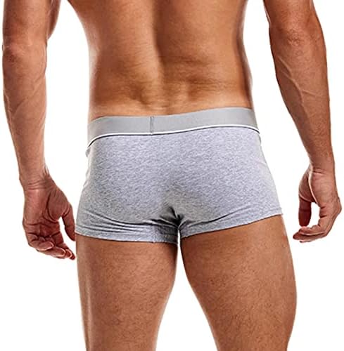 Mens boxer shorts calcinha shorts Sexy cuecas boxers masculina calça de calça sólida casual masculino