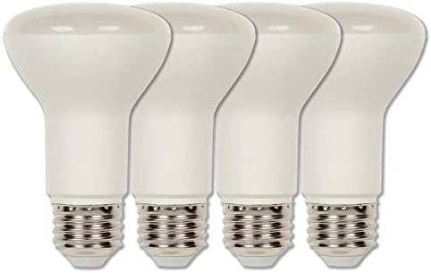 Iluminação de Westinghouse 53161000 50 watts equivalente a inundação R20 Lâmpada LED branca e brilhante com base