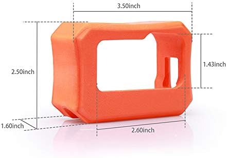 Caixa de proteção à caixa de flutuação da flutuação casca de estrutura de proteção para o kit GoPro Hero
