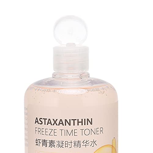 Soro facial de astaxantina, toner hidratante, soro hidratante para o rosto, encolhendo poros e rejuvenescedor soro, pode ser usado com papel de máscara, iluminar a cor da pele
