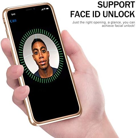 Caixa magnética para iPhone 11 Pro, [protetor de tela anti -peeping e costas transparentes] [vidro temperado de dupla face] [moldura do para -choque de metal de absorção de ímã] Proteção total para iPhone 11 Pro