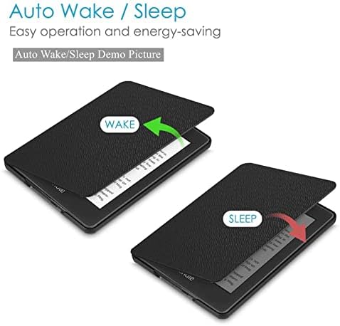 Estojo de desenho animado CCOO de 6 polegadas para Kindle Paperwhite -Magnético Tampa de proteção com despertar/sono automático