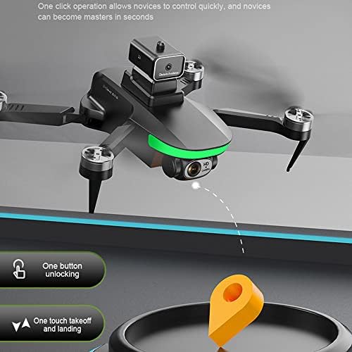 Drone afeboo com câmera - 1080p HD FPV Drone quadcopter dobrável, lente ajustável de 90 °, decolagem/aterrissagem de um botão, altitude de altitude, giro de 360 ​​°, presente de brinquedo para crianças e adultos