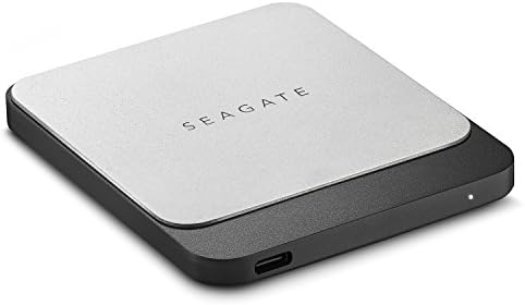 Seagate 500 GB FAST SSD SSD portátil Drive de estado sólido externo para PC e Mac